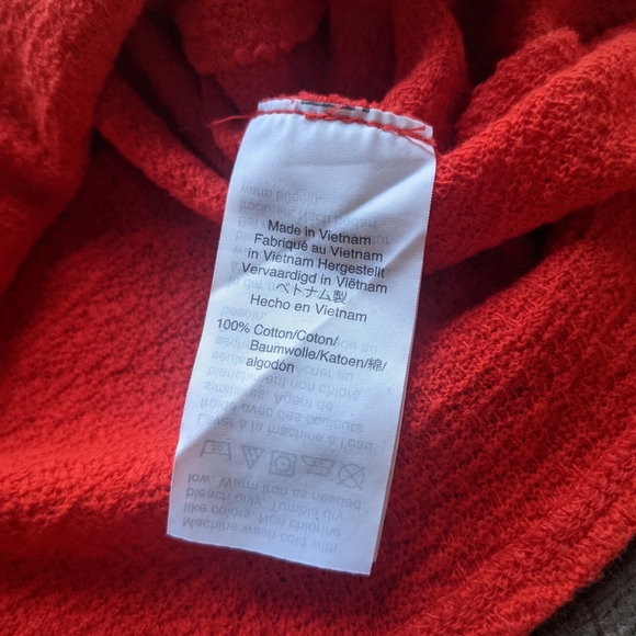 MADEWELL V Neck Surplice Side Front Tie Short Sleeve Top - Picture 4 of 6